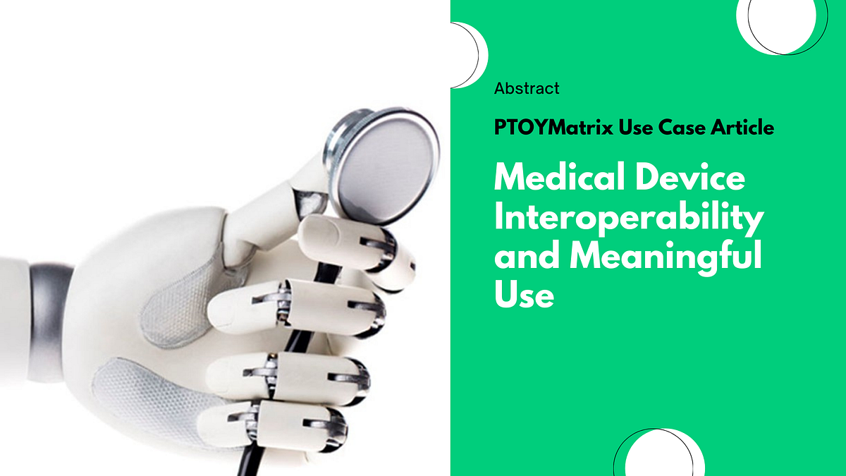 Medical Device Interoperability and Meaningful Use by Correlate