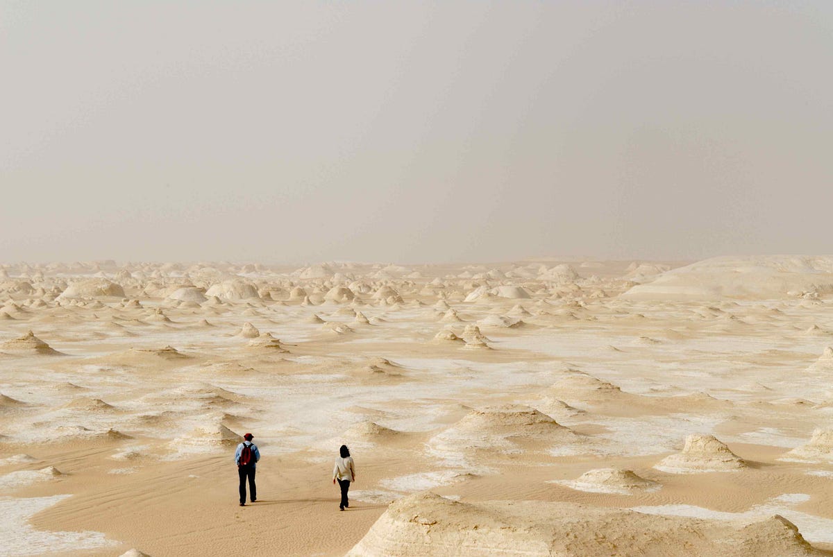 The Fascinating Contrast Of The Egyptian Sahara Desert  Digital Global 