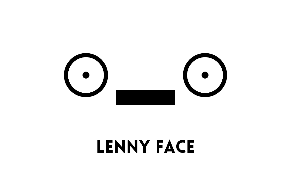 A Huge List Of Lenny Face And Text Faces Copy And Paste | by Lenny Faces |  Medium