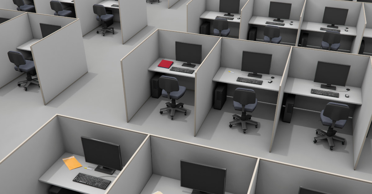 Why Cubicles Are Great. I love the view from my corner office… by