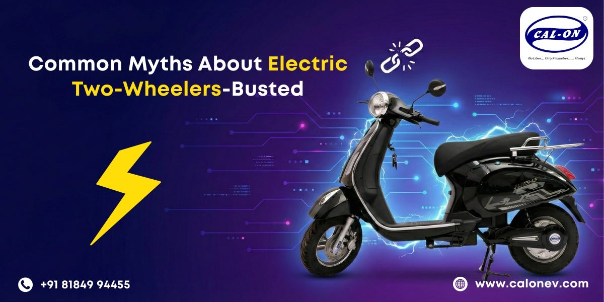 Common Myths About Electric Two-Wheelers-Busted