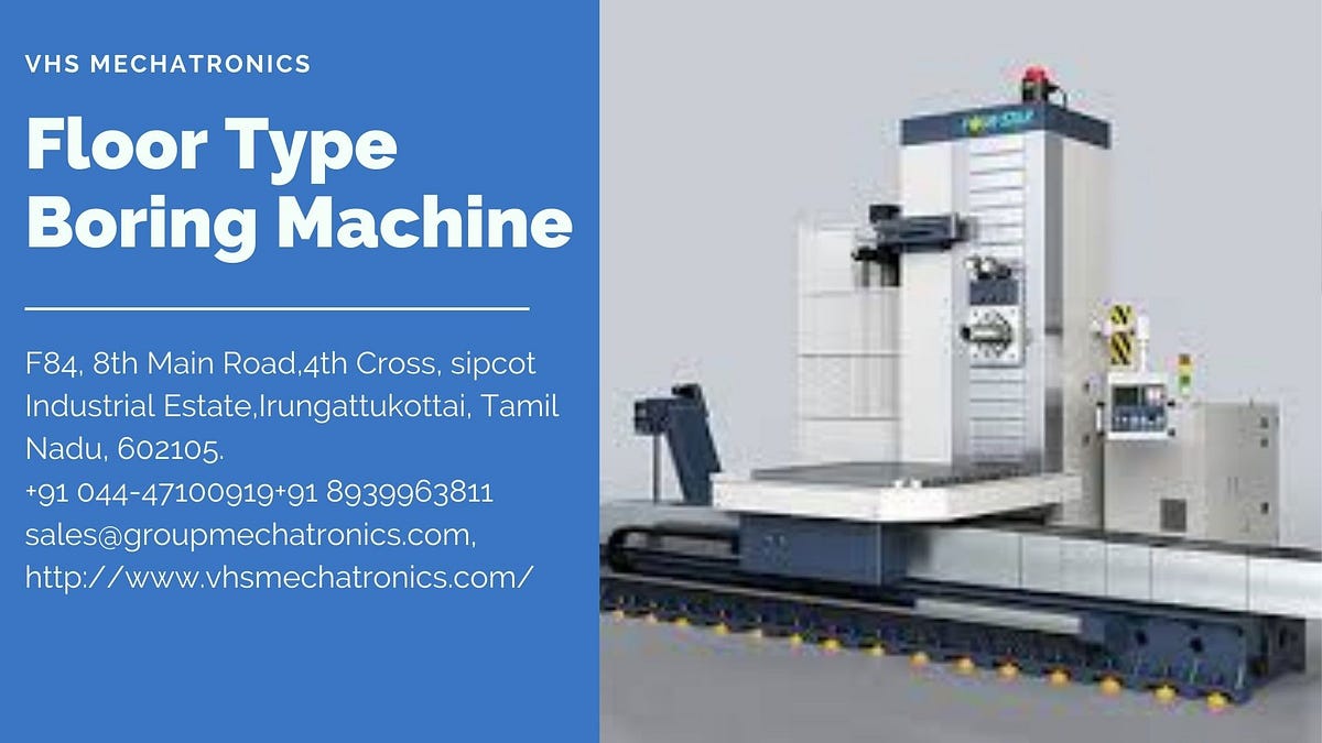CNC floor type boring machines. Definition Floor Type Boring Mills