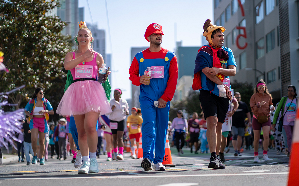 Scenes from Bay to Breakers 2024