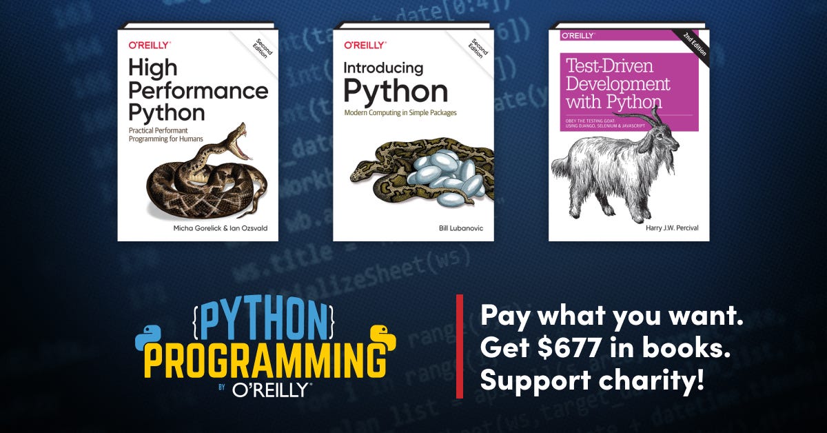 Python Programming Book Bundle - Humble Bundle Partner Blog - Medium