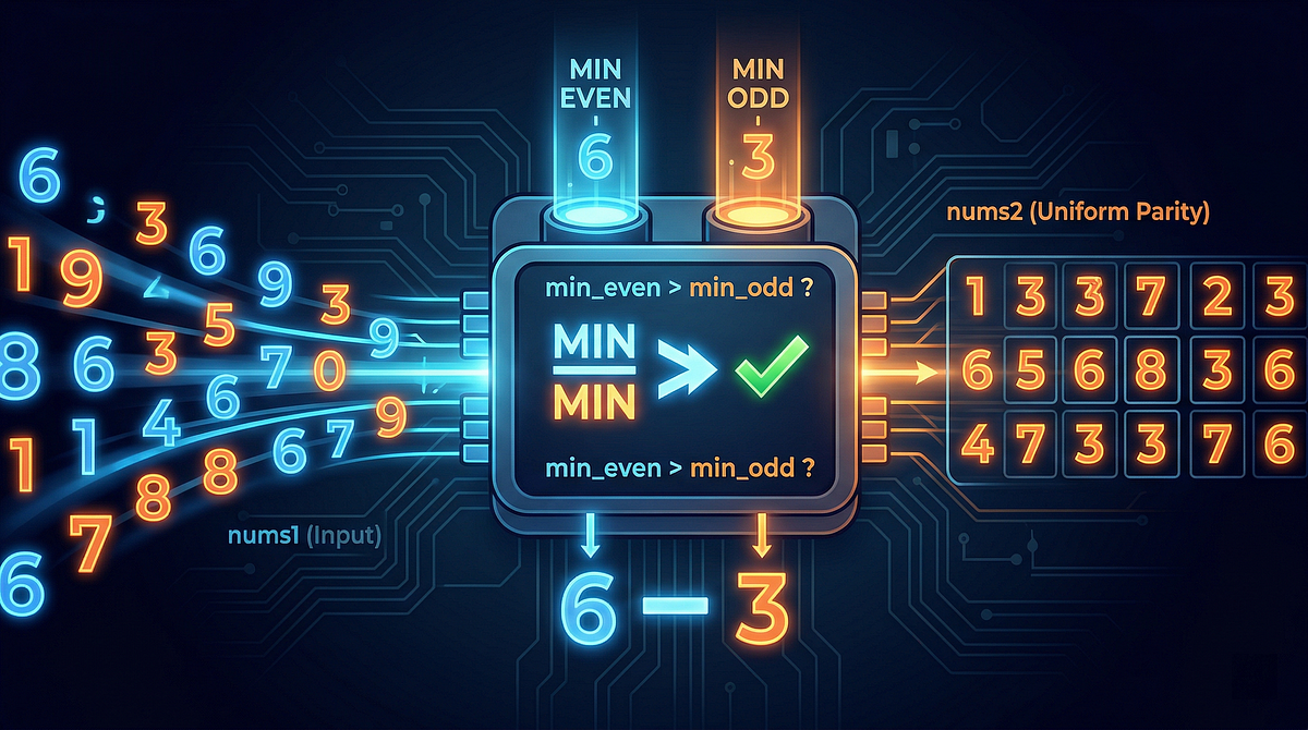 Decoding LeetCode’s “Construct Uniform Parity Array II” (Weekly Contest ...
