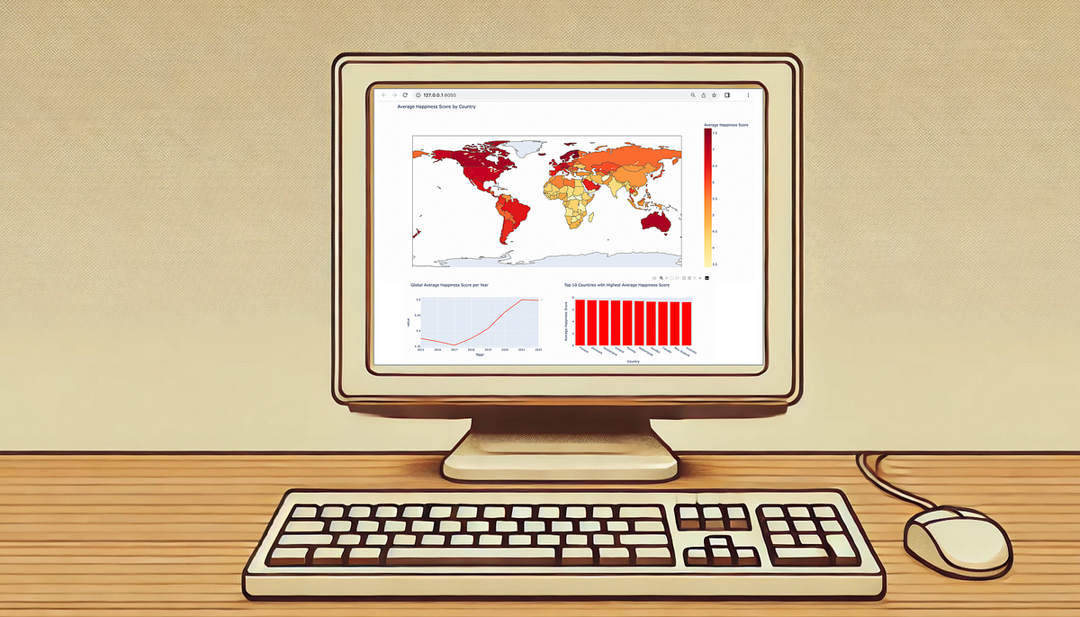 Storytelling Global Happiness: Slick GPT-4 Prompts For Python Dashboard ...
