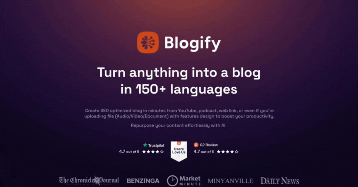 Blogify Review: Elevate Your Blogging Game Effortlessly