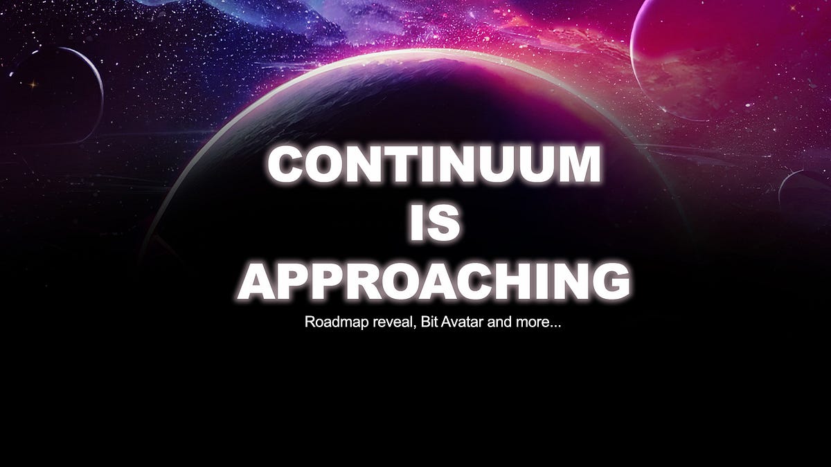 The Dawn of Continuum: Bit.Country Roadmap reveal and more…