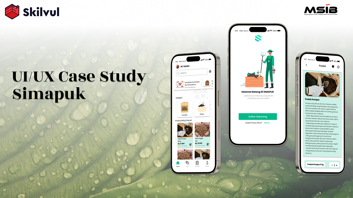 UI/UX Case Study: MobileApps Pengolahan sisa makanan. | by ...