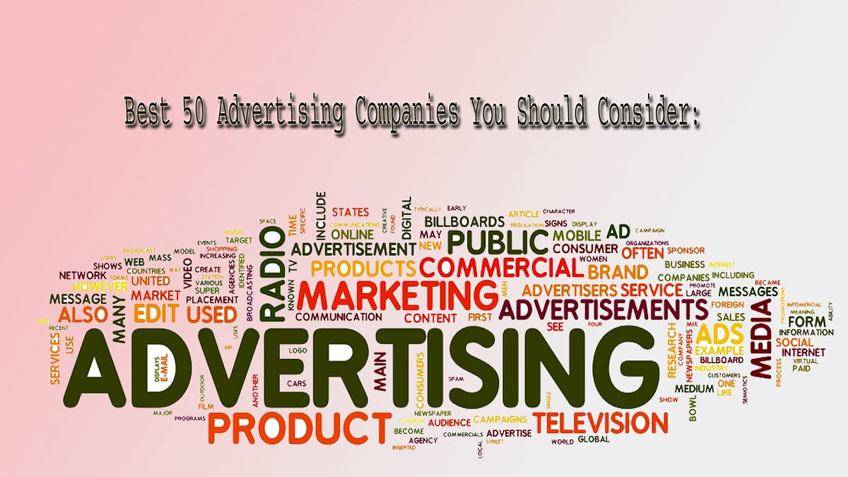 Best 50 Advertising Companies You should consider by Shopperchecked