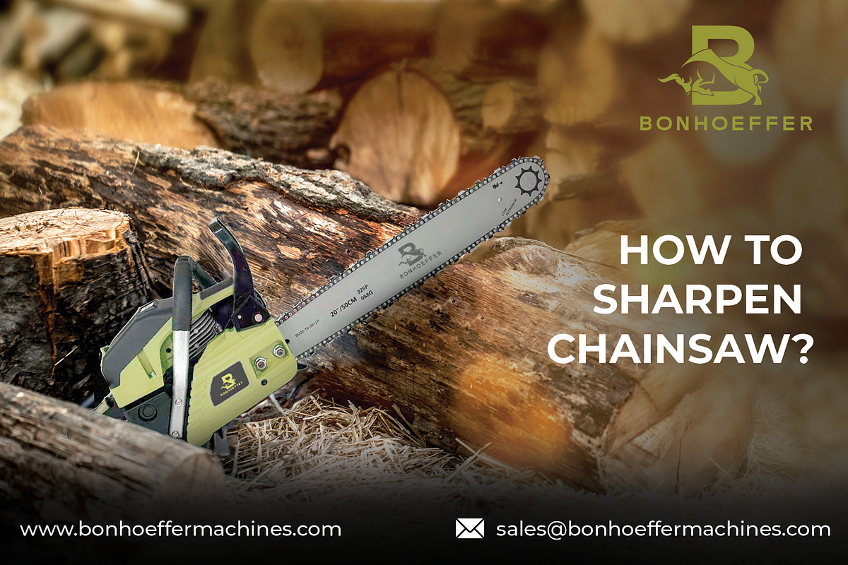 How to Sharpen a Chainsaw?. Using a dull chainsaw is not only… by