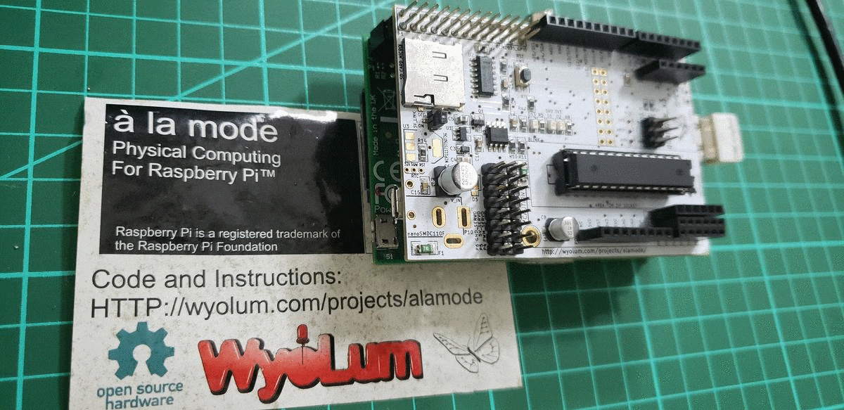 Photo 1. gif presentation of the solution: Raspberry+ Alamode!