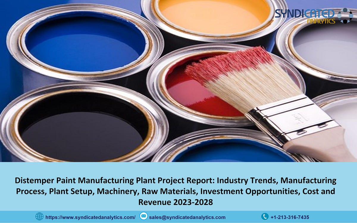 Distemper Paint Manufacturing Plant Project Report 2023 Raw Materials