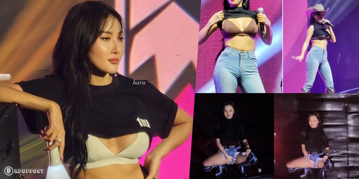 Hyuna Porn - MAMAMOO Hwasa Faces More Controversy for â€œEroticâ€ Performance | by Kpoppost  | Medium