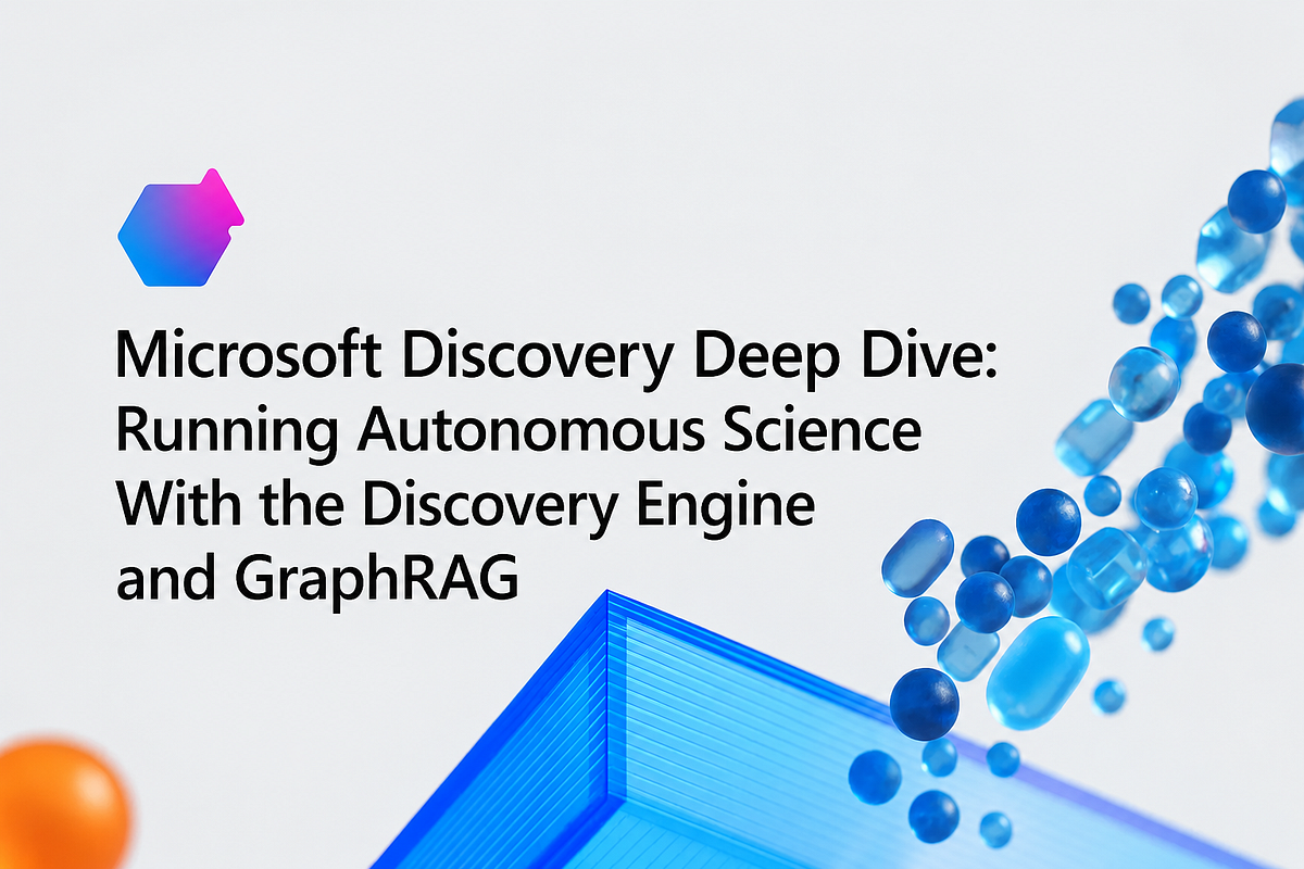 Microsoft Discovery Runs Agentic Science Workflows