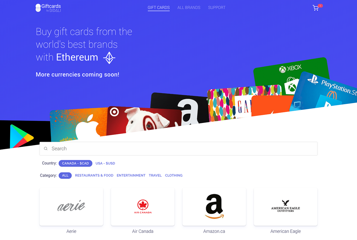 Buy E-Gift Cards with Crypto. Congratulations, you made it! You… | by Casey  Blanche | Medium