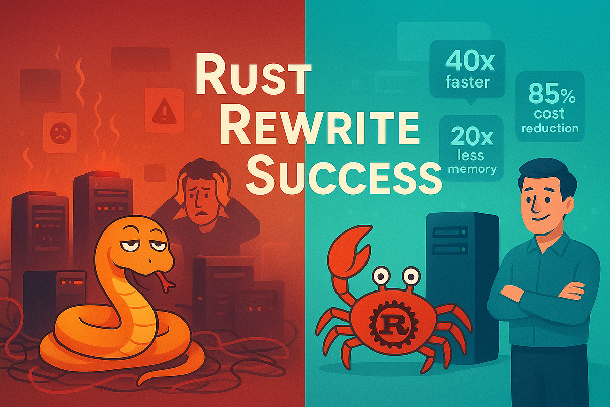 From Python to Rust: How We Accidentally Made Our API 40x Faster ⚡ | by ...