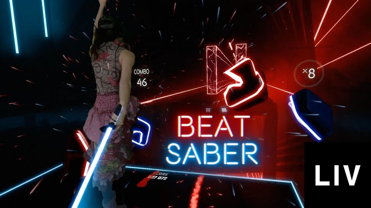 Beat Saber. I've been thinking for while that I… | by Marco Gillies |  Virtual Reality MOOC | Medium