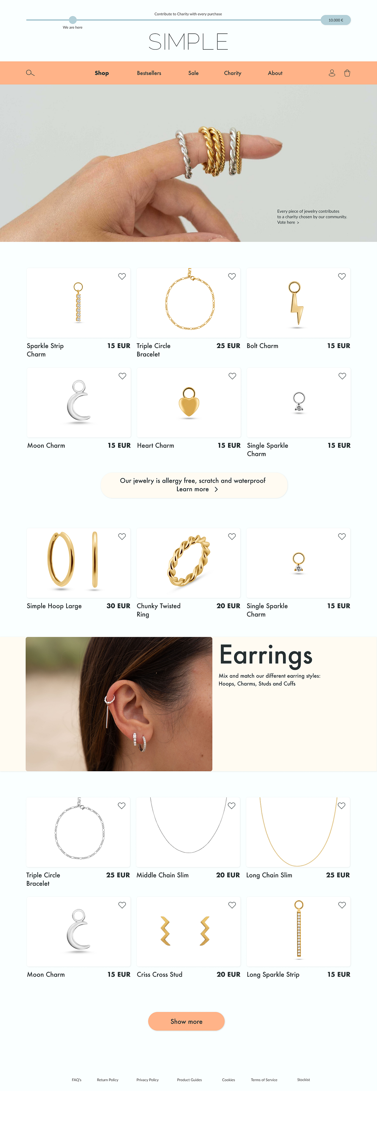 Designing an E-commerce Website for Simple Jewelry | by Julika ...