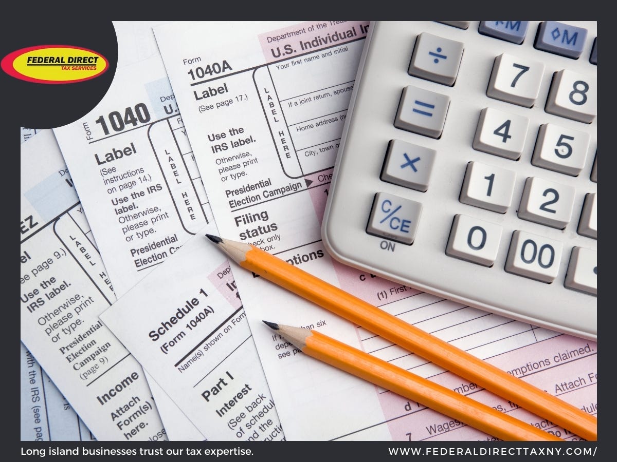 Tax Preparation Service — Patchogue, New York by Federal Direct Tax