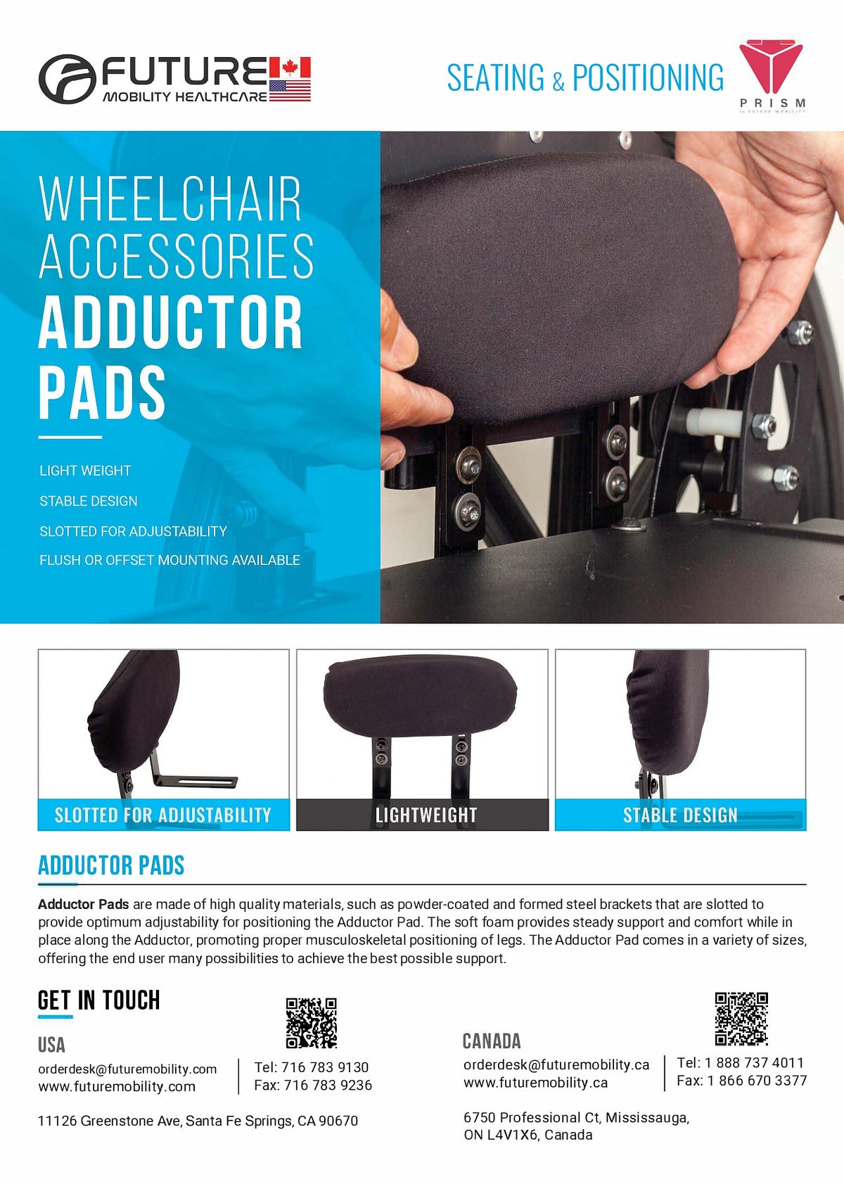 Adductor Pads for Wheelchairs A Key to Comfort and Safety by malton