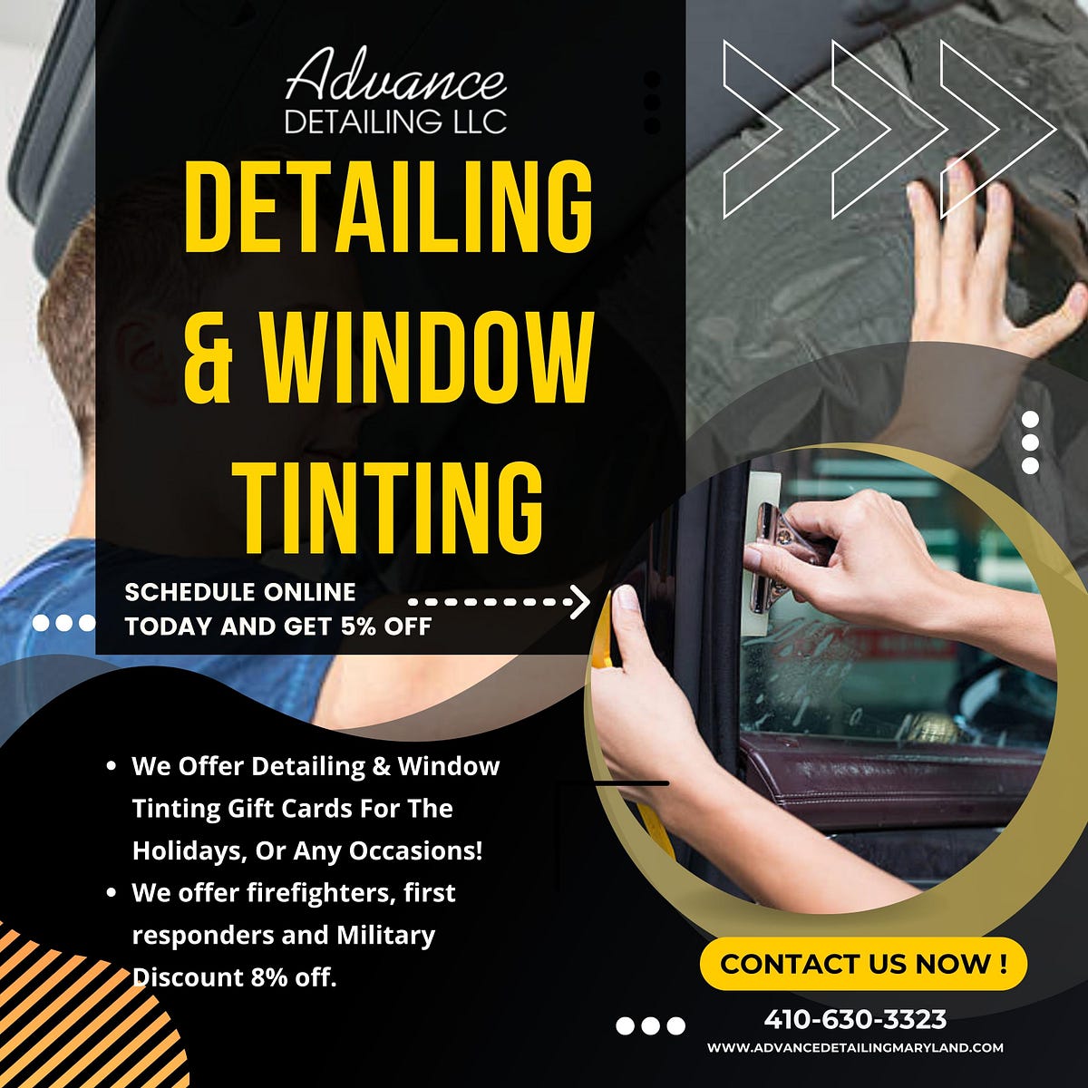 Car Detailing Service in Rosedale, MD. by Advance Detailing May