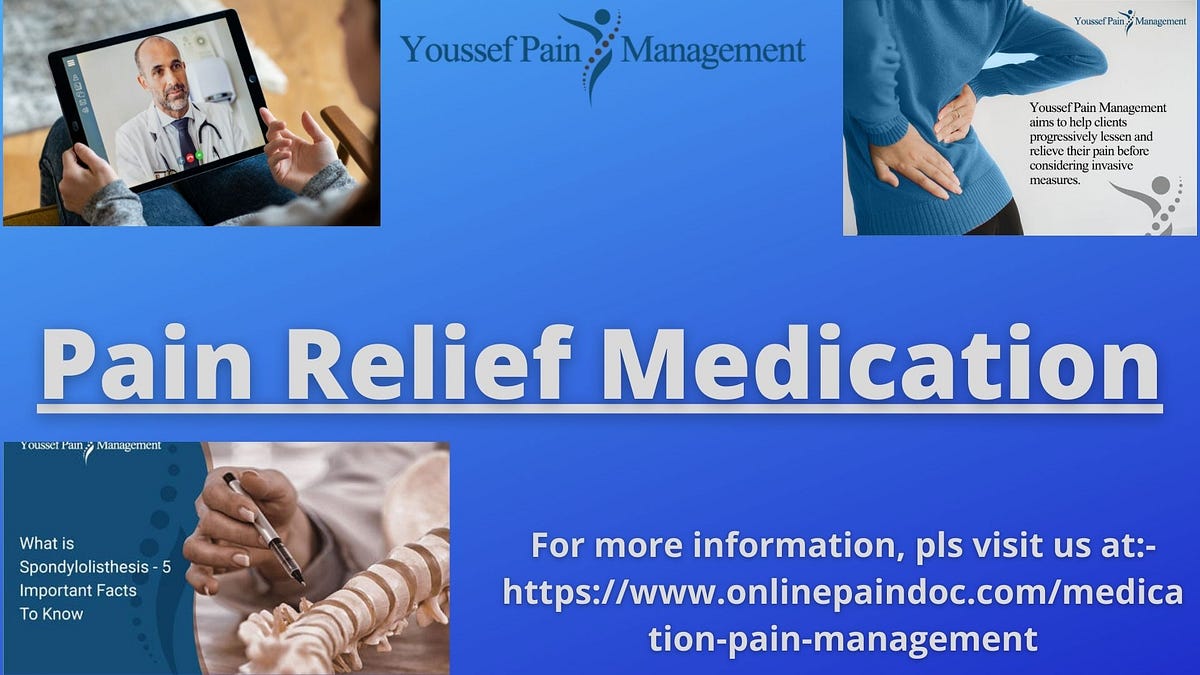 Some of the Basic Info about Pain Relief Medication by