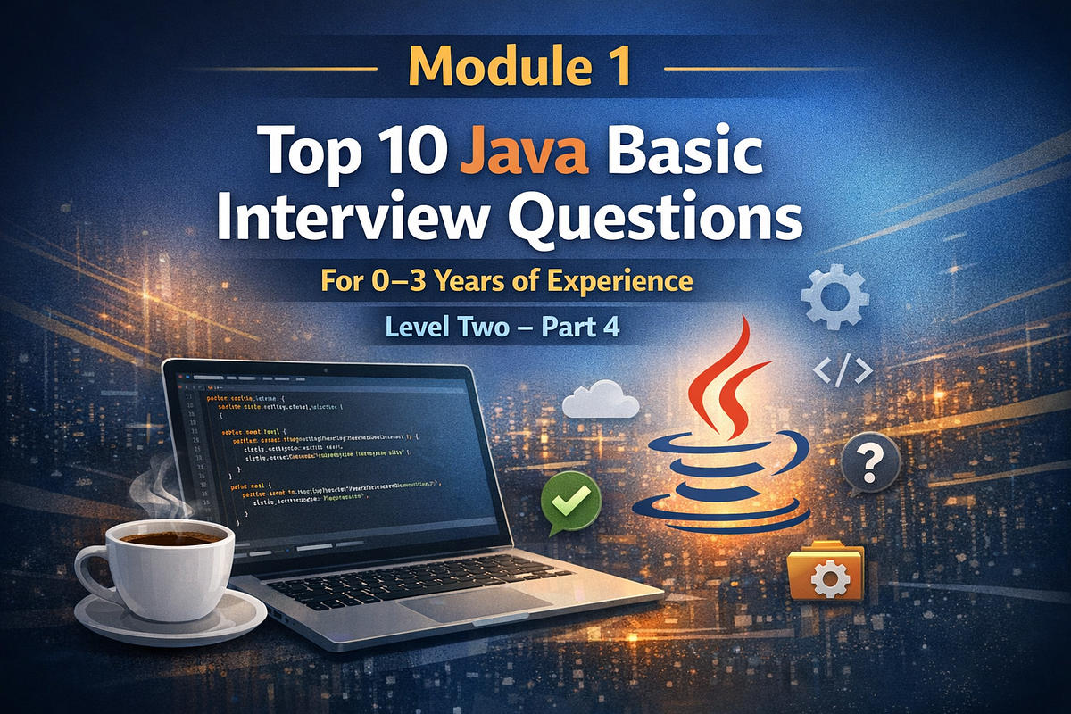 Module 1: Top 10 Java Basic Interview Questions For 0–3 Years of ...