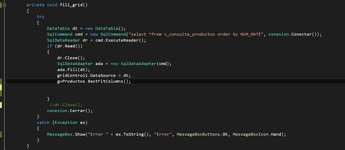 How to fill a DevExpress gridview with SQL data and C#. | by JuanMa ...