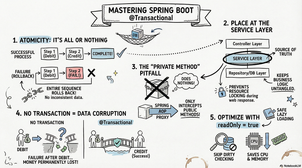 Mastering @Transactional in Spring Boot: Best Practices and Common ...