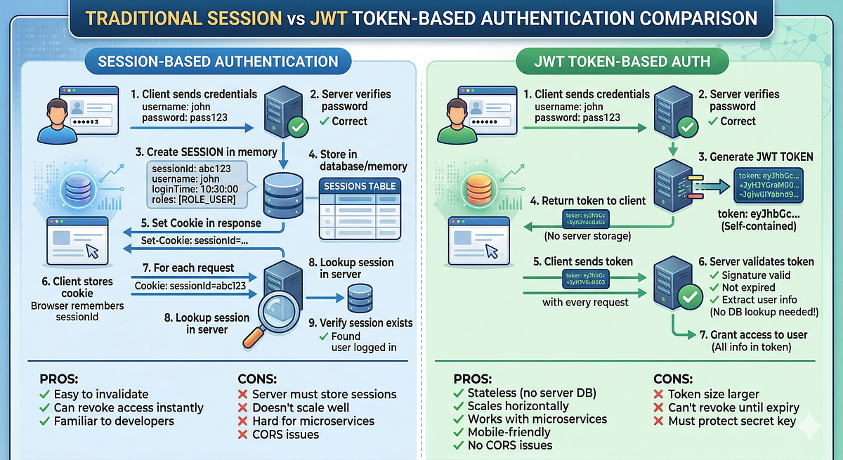 JWT Authentication in Spring Boot: Complete Guide from Beginner to ...