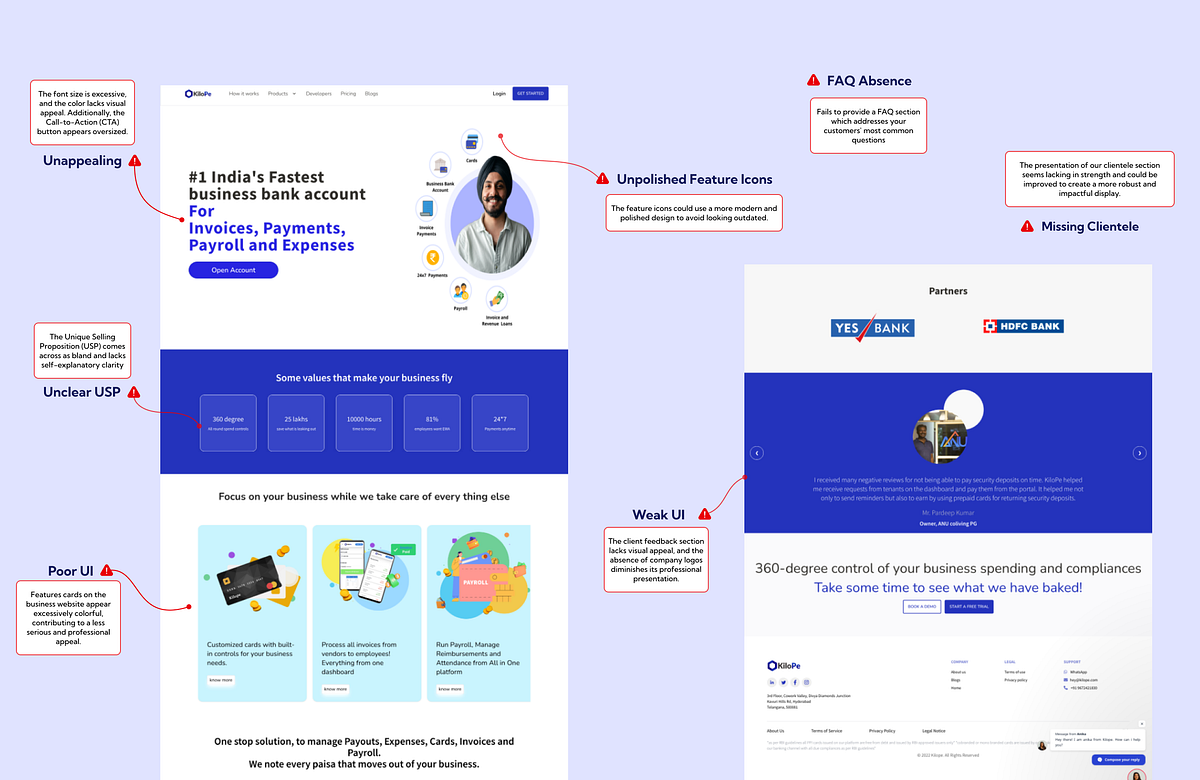 KiloPe Website Homepage Redesign — Case Study | by AdnanRafee | Nov ...