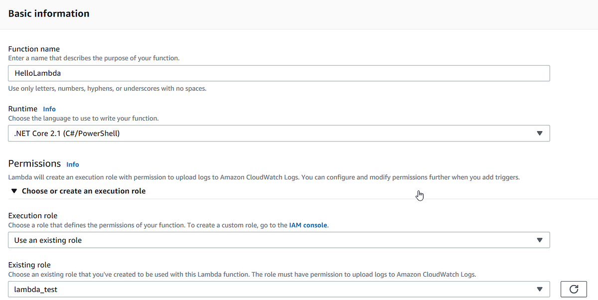 A novice guide to build core app and run in AWS Lambda by