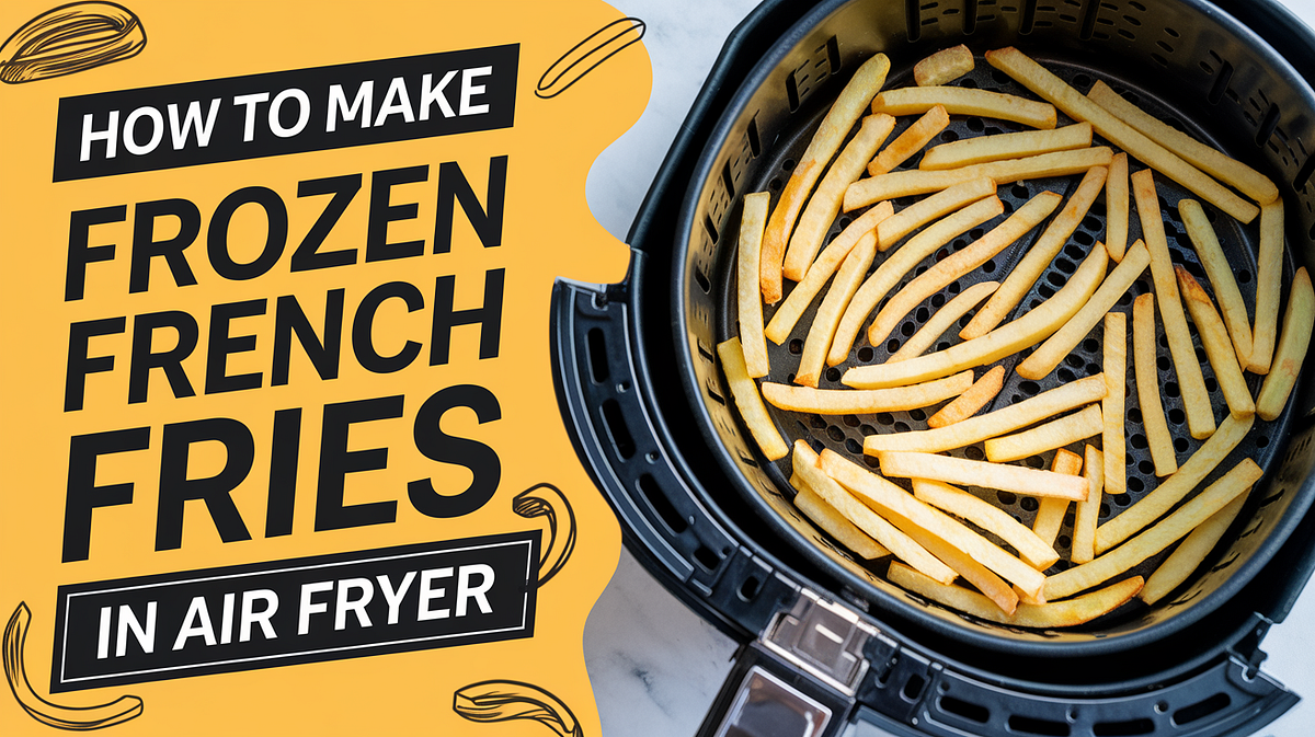 How to make frozen french fries in air fryer by Stefano Cappellini