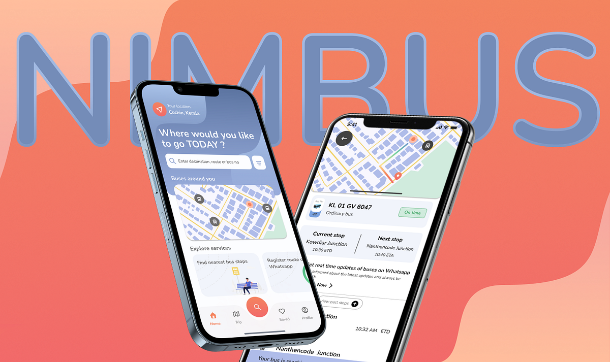 Nimbus tracking app A UI UX Case Study Bootcamp
