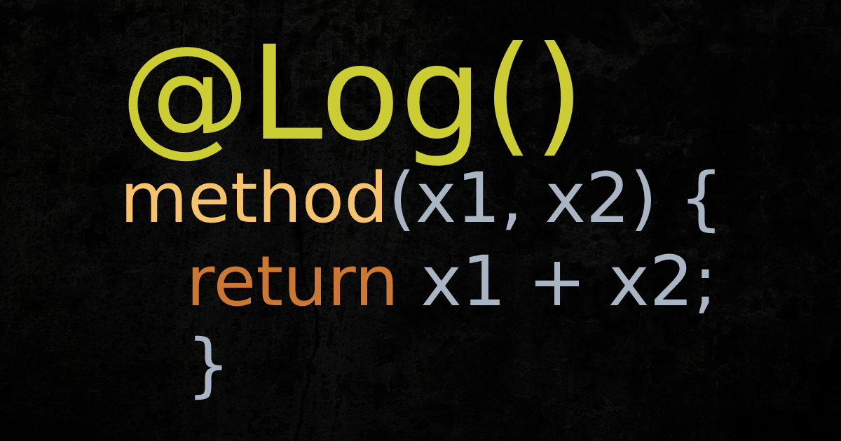 Angular method logging with Log() decorator by Joosep Parts Medium