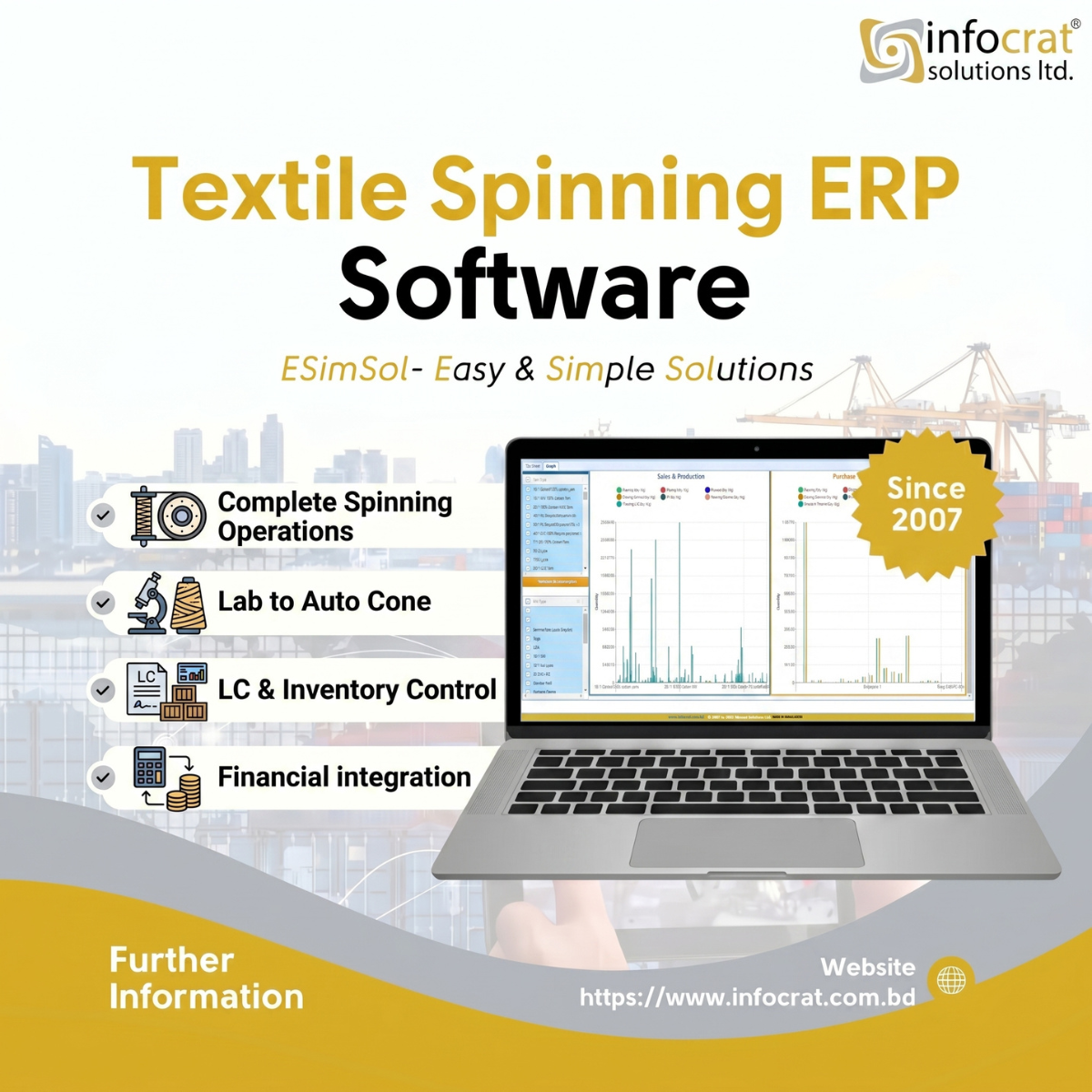 What Is Textile Spinning ERP Software?