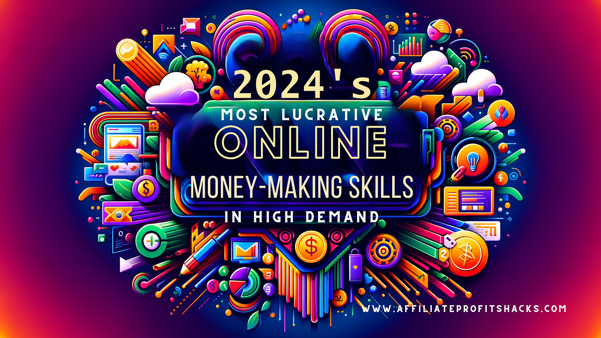 2024’s Most Lucrative Online MoneyMaking Skills in High Demand by