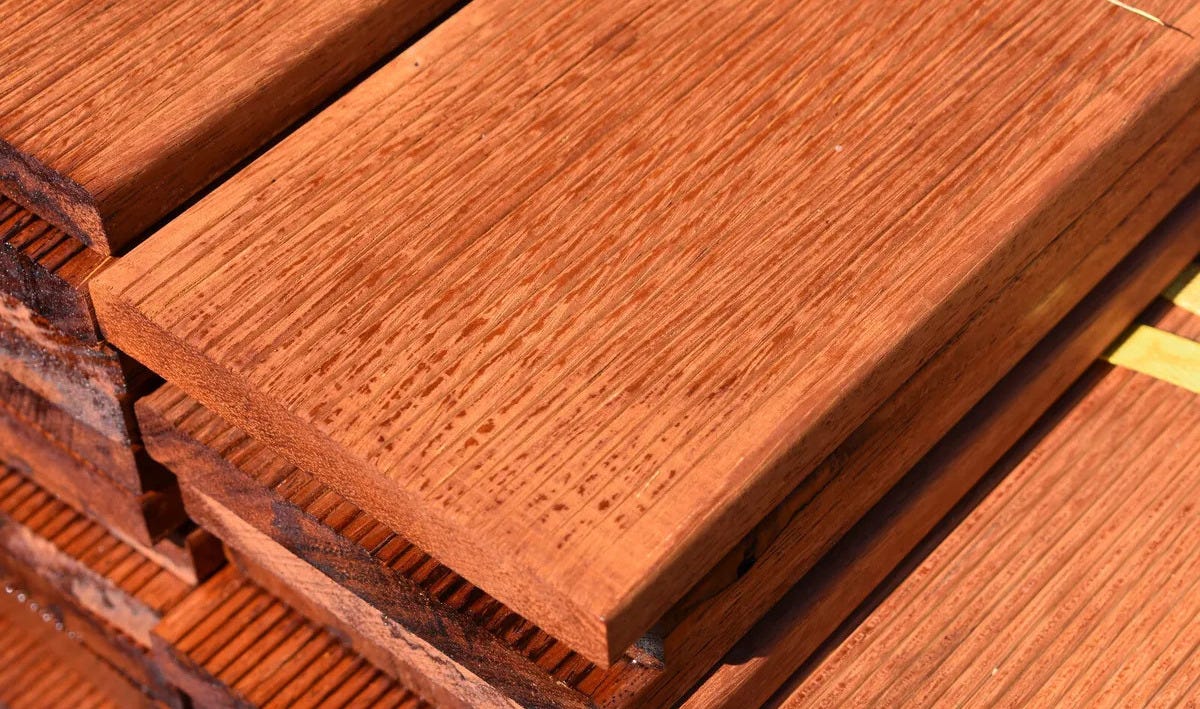 Merbau PreOiled Decking, 140 x 19mm by Nisha Morwal Aug, 2023 Medium