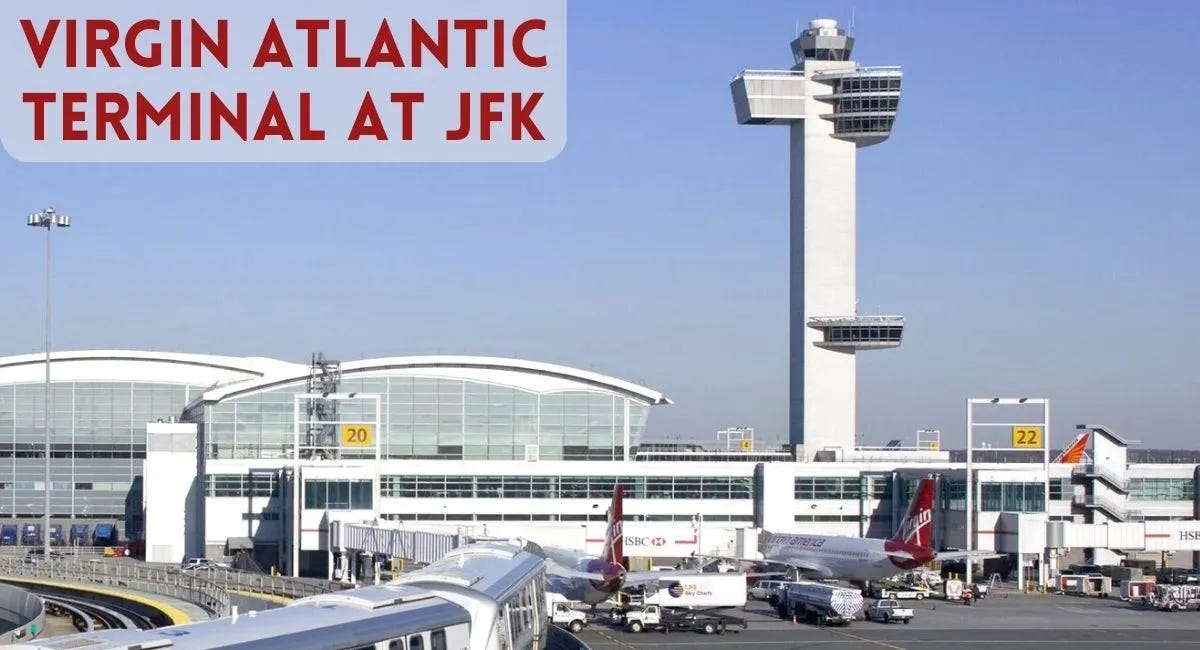 What terminal does Virgin Atlantic use at JFK? by AviaTech Channel