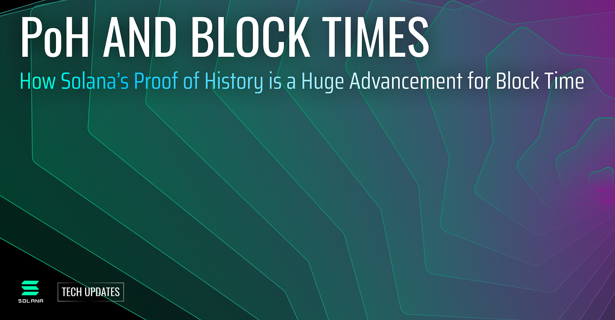 How Solana’s Proof of History is a Huge Advancement for Block Time by