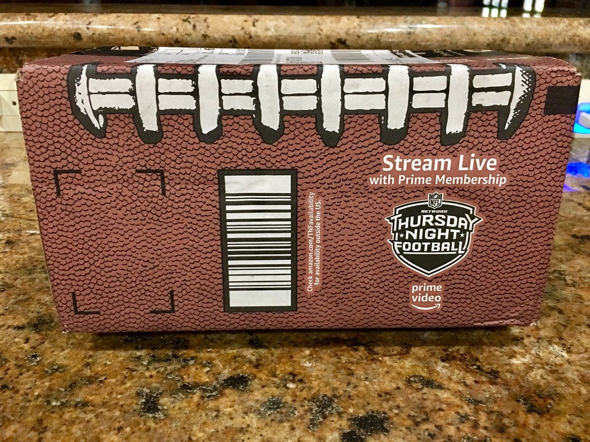 Amazon reached 8.6 million viewers through the first five games of its