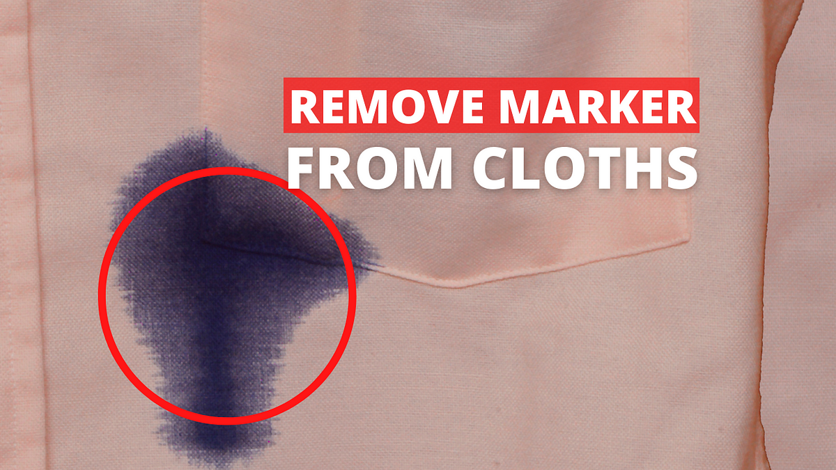 How to Remove Permanent Marker from Cloth by Loard Eva Medium