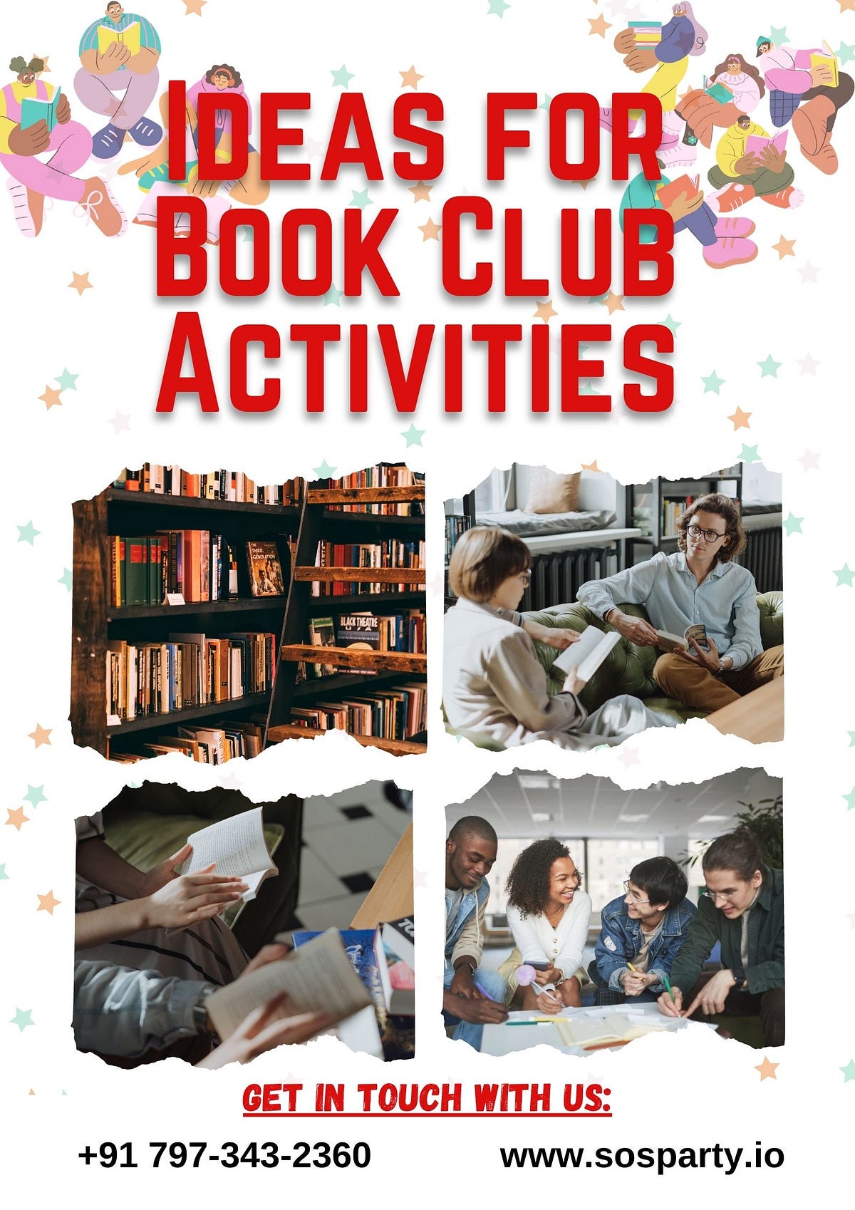 Ideas for Book Club Activities - Team Building - Medium