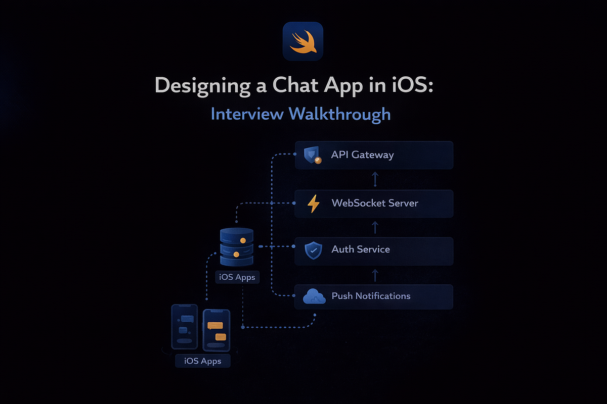 Designing a Chat App in iOS: Interview Walkthrough (With Swift Examples ...
