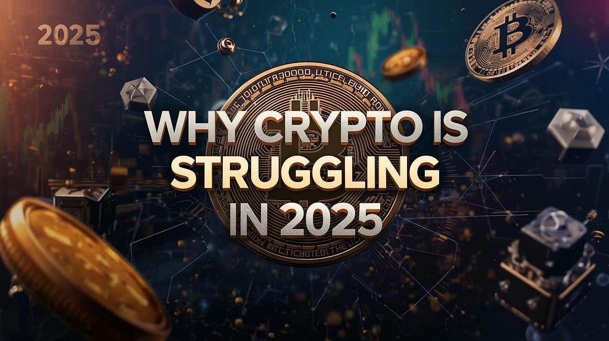 Why Crypto Is Struggling in 2025: The Honest Truth Nobody Wants to Hear |  by Blend Visions | Coinmonks | Dec, 2025 | Medium