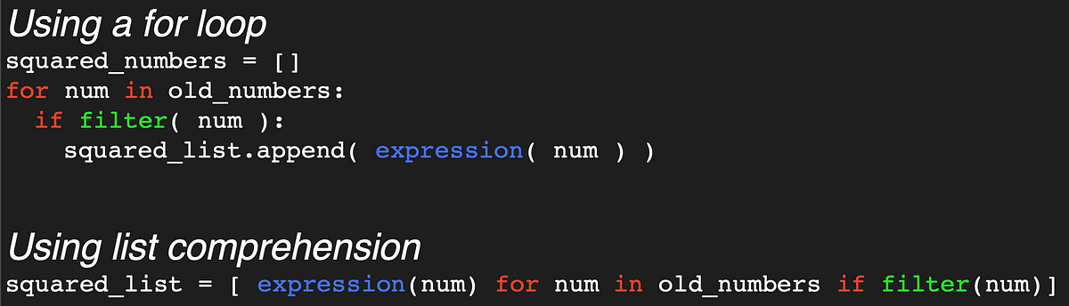 List, Dictionary and Set Comprehension in Python | by Amit Kumar | Medium