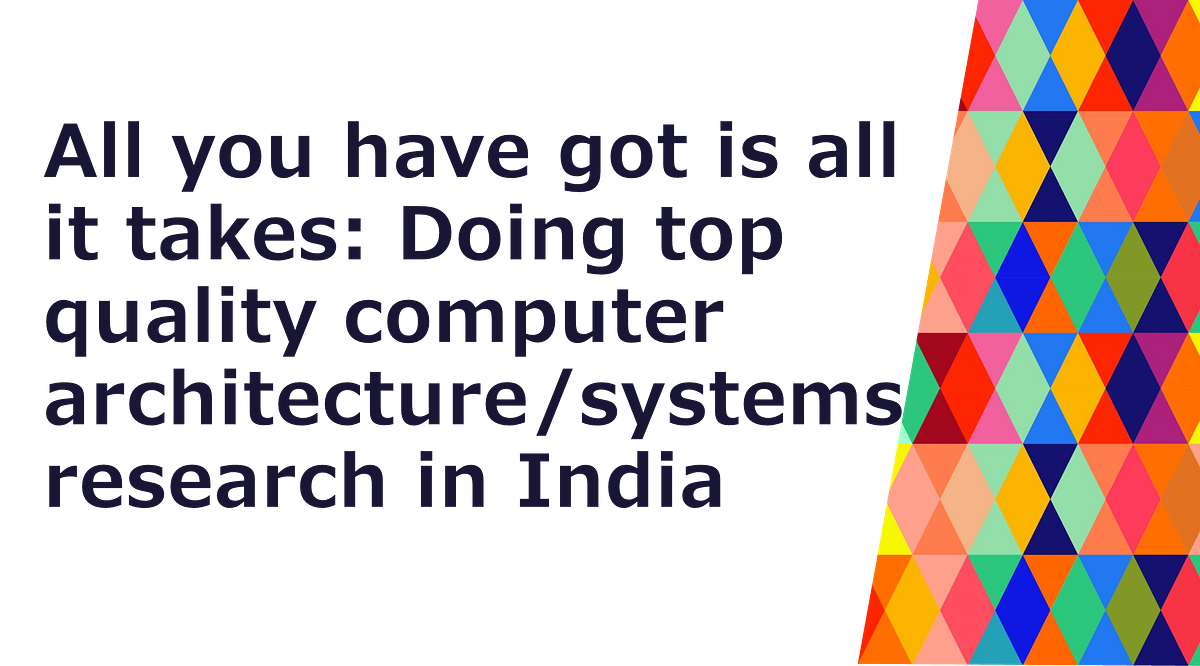 All you have got is all it takes Doing Topquality Computer