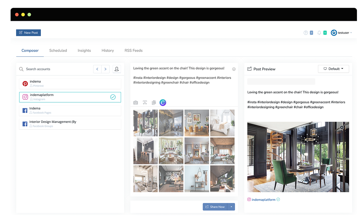 Leading Interior Design Project Management Platform Indema Releases New