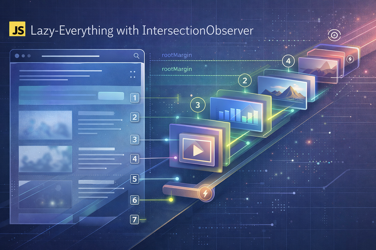 7 IntersectionObserver Plays for Lazy-Everything JS | by Velorum | Medium